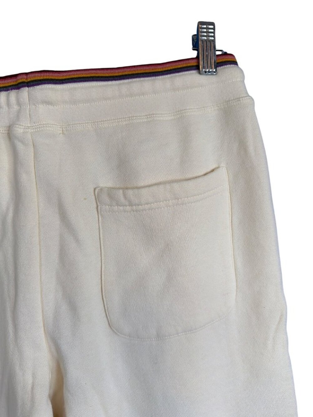 Marine Layer Women's Anytime Wide Leg Sweatpants Medium Off White MSRP$88 - Picture 9 of 10